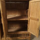 Rattan bamboo cabinet