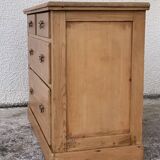 English style chest of drawers 1920 pine and pitchpin