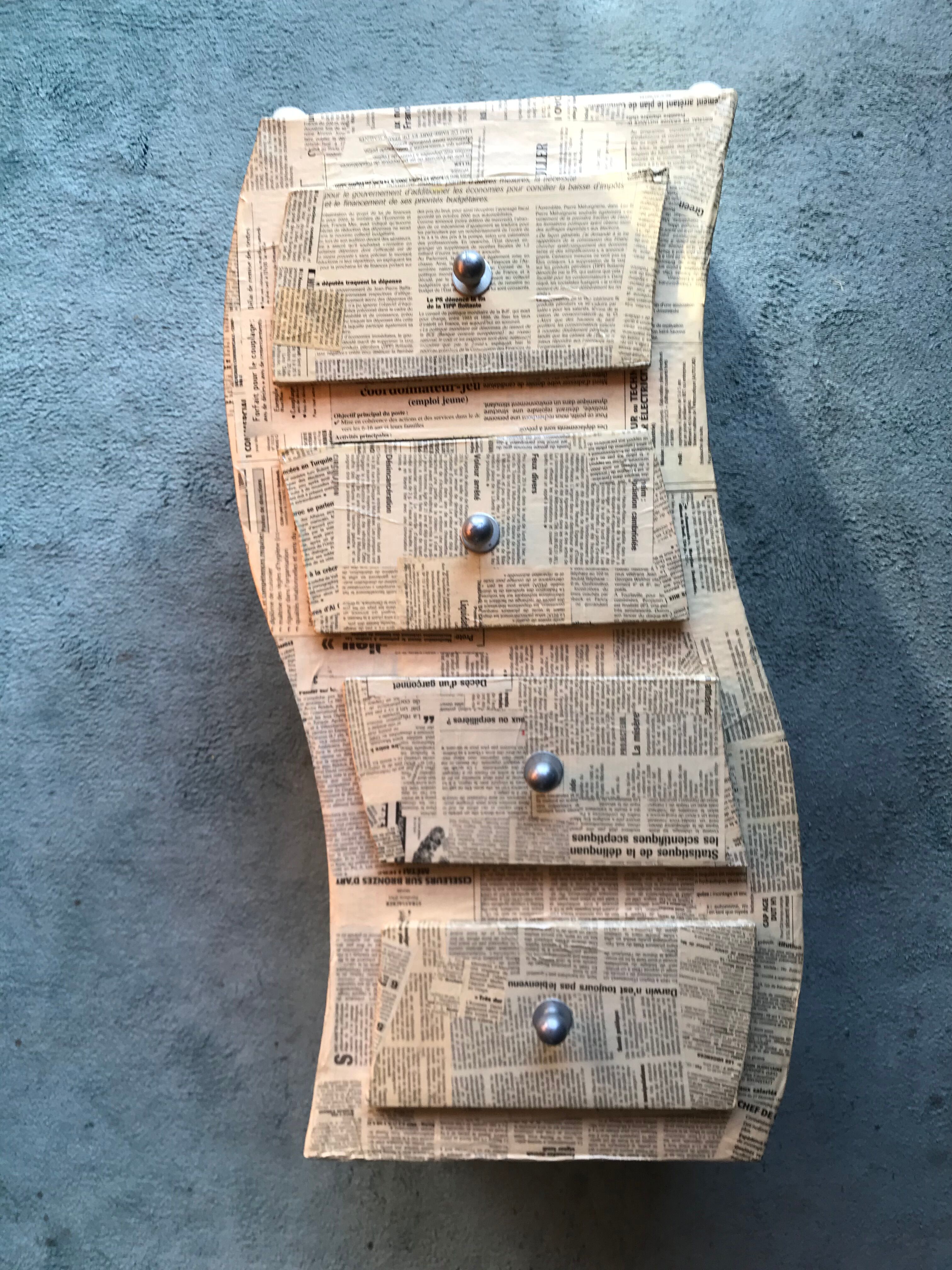 Cardboard chest of drawers