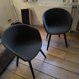 Pair of upholstered seats - HAY AAC23