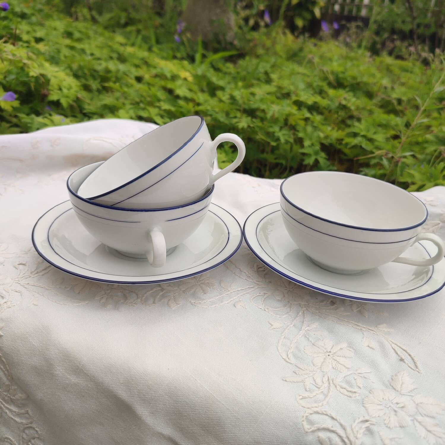 Seltmann Weiden Bavaria porcelain cup and saucer duo