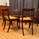 Ensemble de six chaises Regency Bevan Funnell Ltd Reprodux Angleterre années 1970