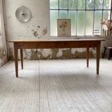 Farm table pine and walnut 2m
