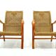 Chaises en corde vintage, 1970