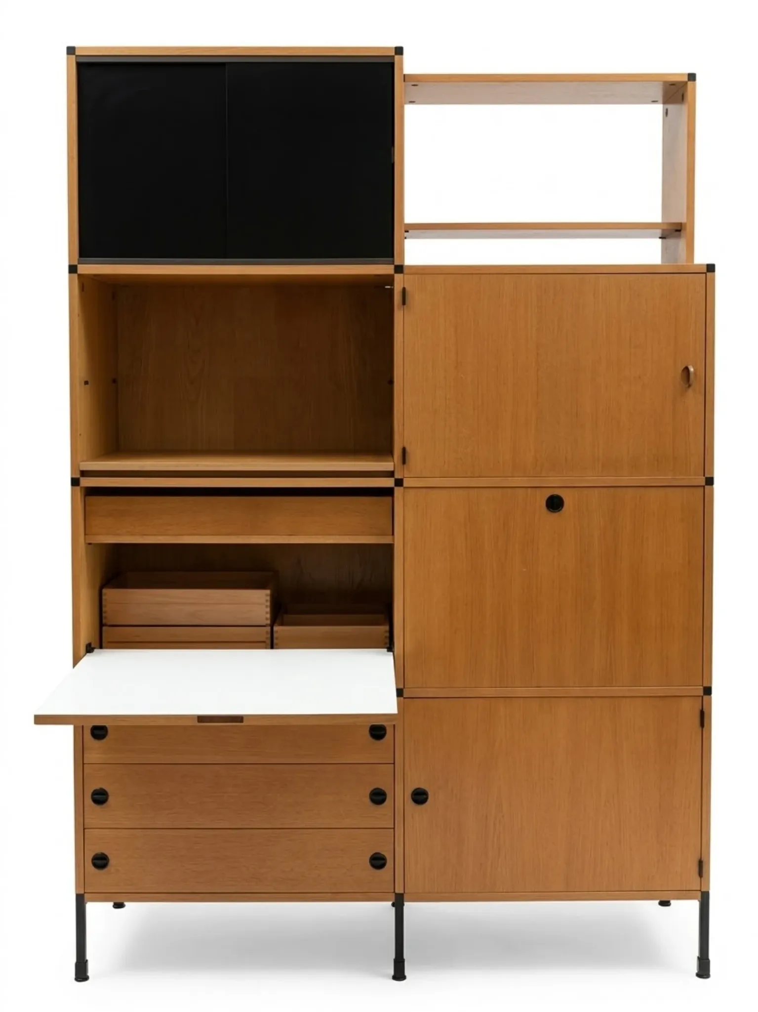 Modular shelves model M45 by Wim Rietveld for Gispen