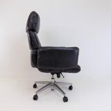 Fauteuil de bureau en cuir Otto Zapf pour Topstar