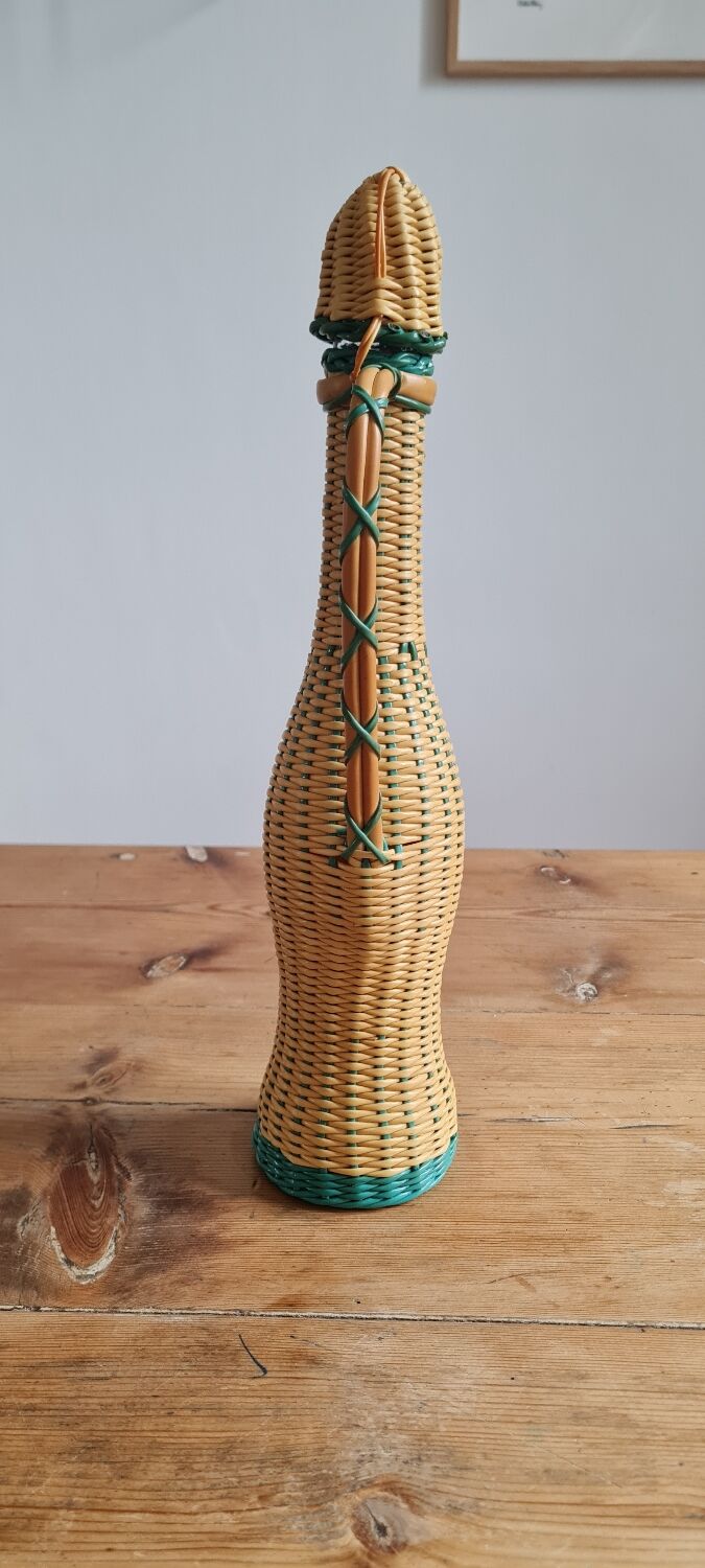 Carafe scoubidou vintage