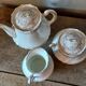 Tea service coffee porcelain Limoges Émile Bourgeois old 19th 20th