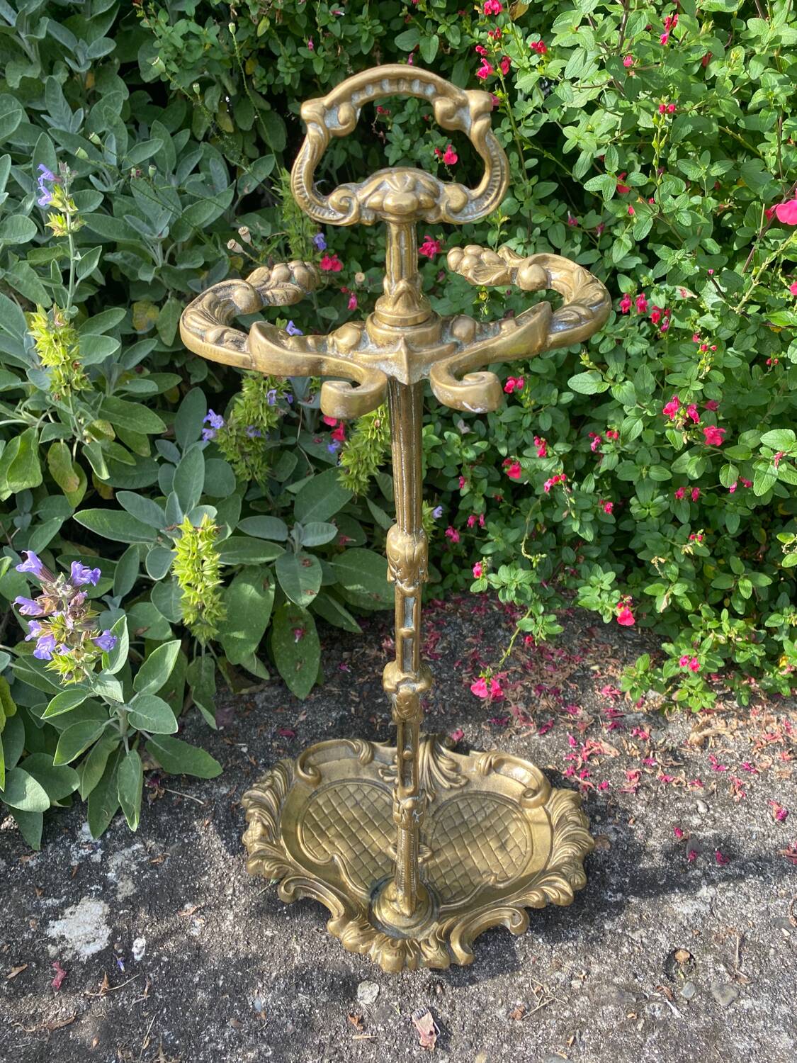 Porte tisonniers ou parapluie art nouveau