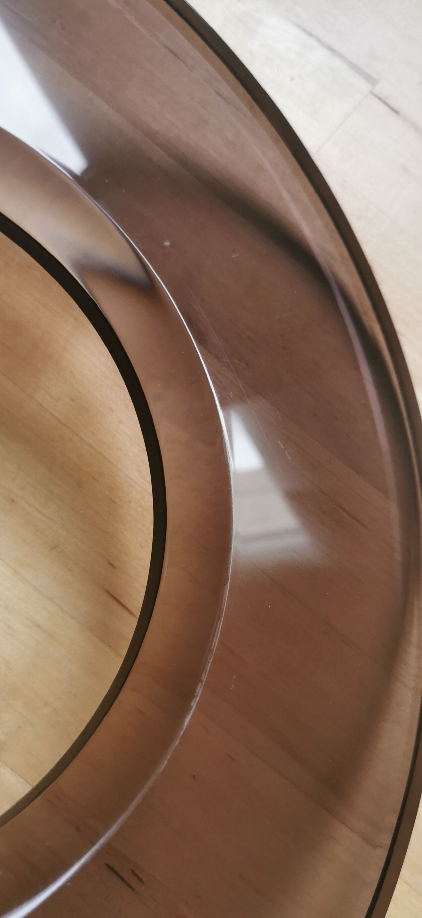 Hanging lamp ring orbit plexiglass chrome 70