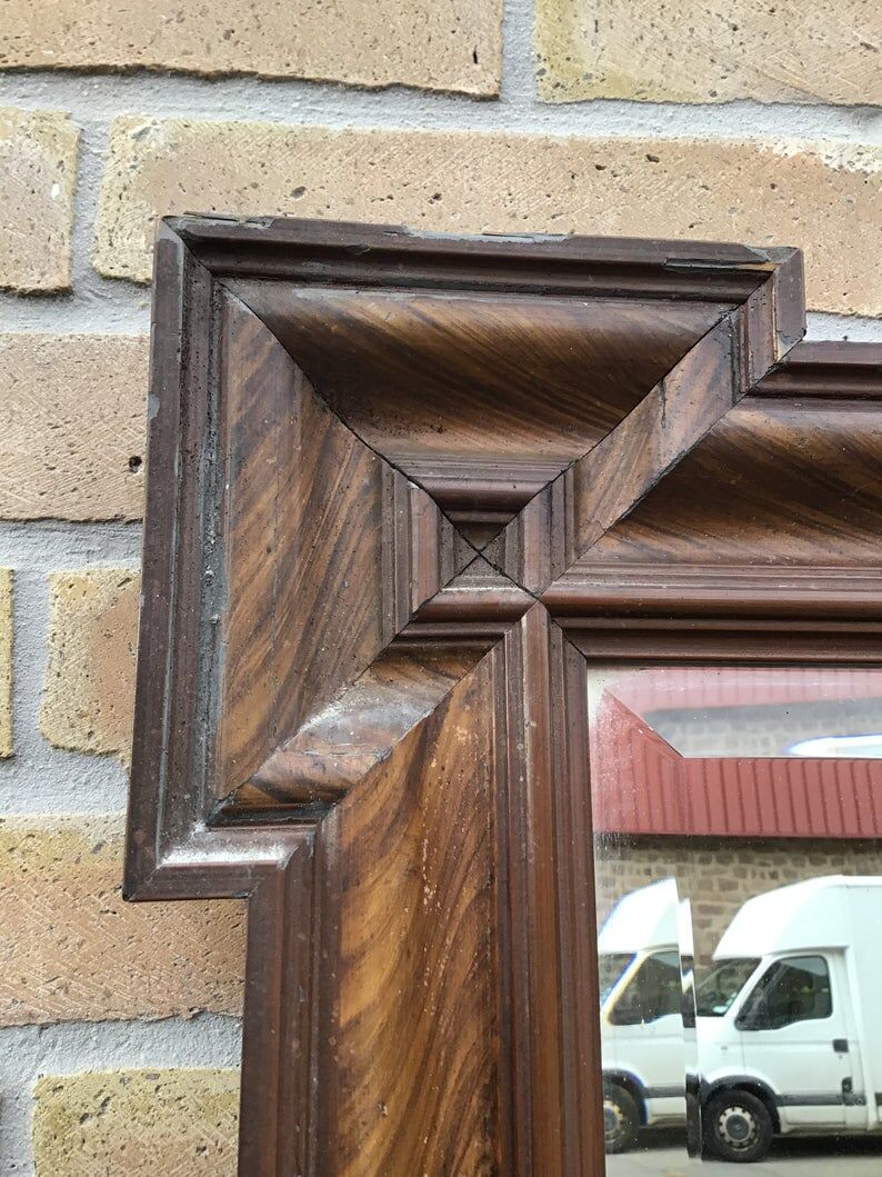 Vintage mirror art nouveau style 60x43cm