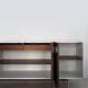 Formica rosewood midcentury sideboard, Italy 1960s