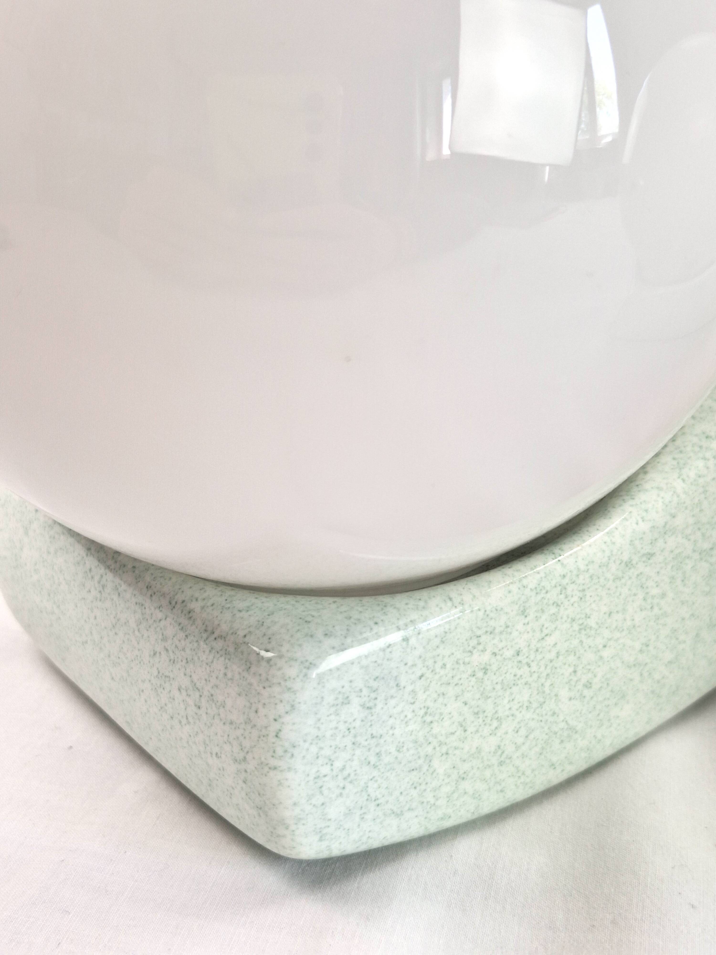 Pair of space age wall lights, art deco bathroom bedside night light