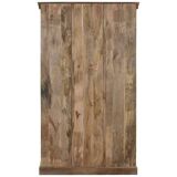 Mango wood cabinet 110x43x188 natural