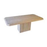 Table de salle à manger en travertin