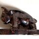 Pair of bookends 1960s Stylised Bull