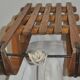Luge wood vintage NG