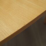 Beech table, Danish design, 1970s, designer: Takshi Okamura & Erik Marquard