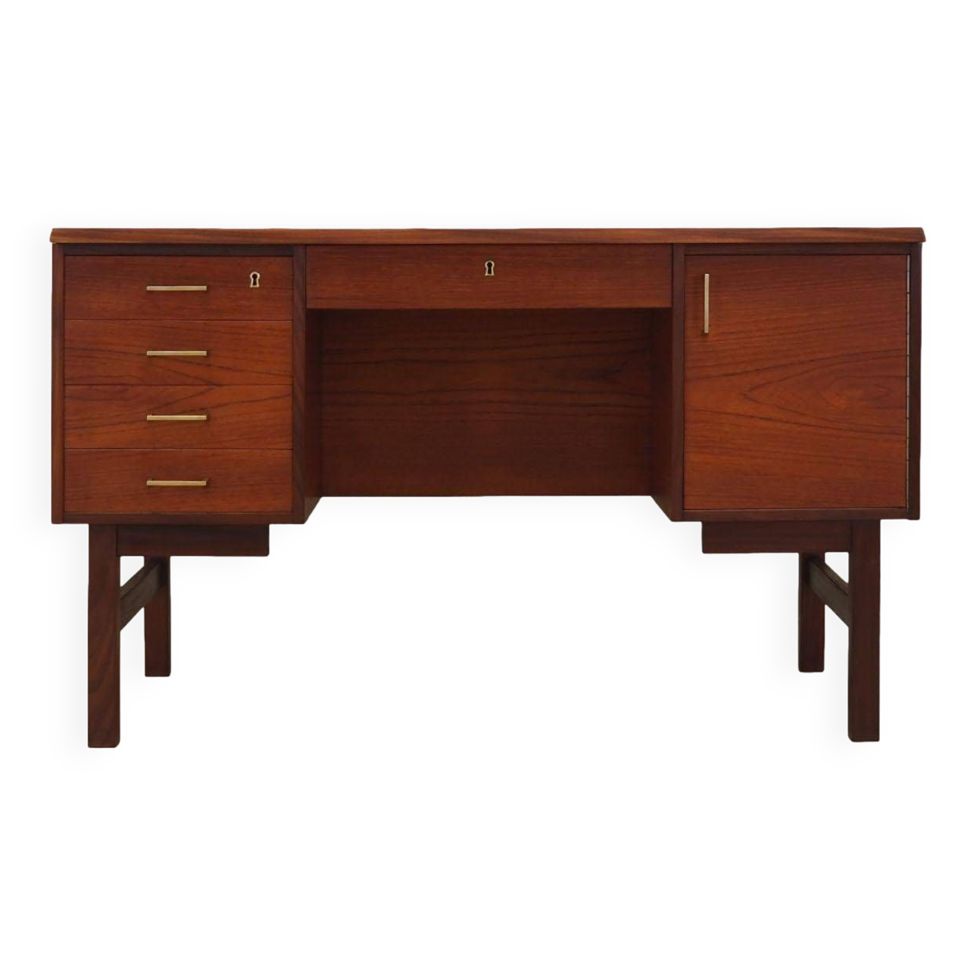Teak desk, Danish design, 1970s, production: Denmark