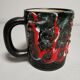 Mug vintage ceramic lava effect