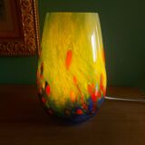Lampe en verre soufflé soisy, essonne