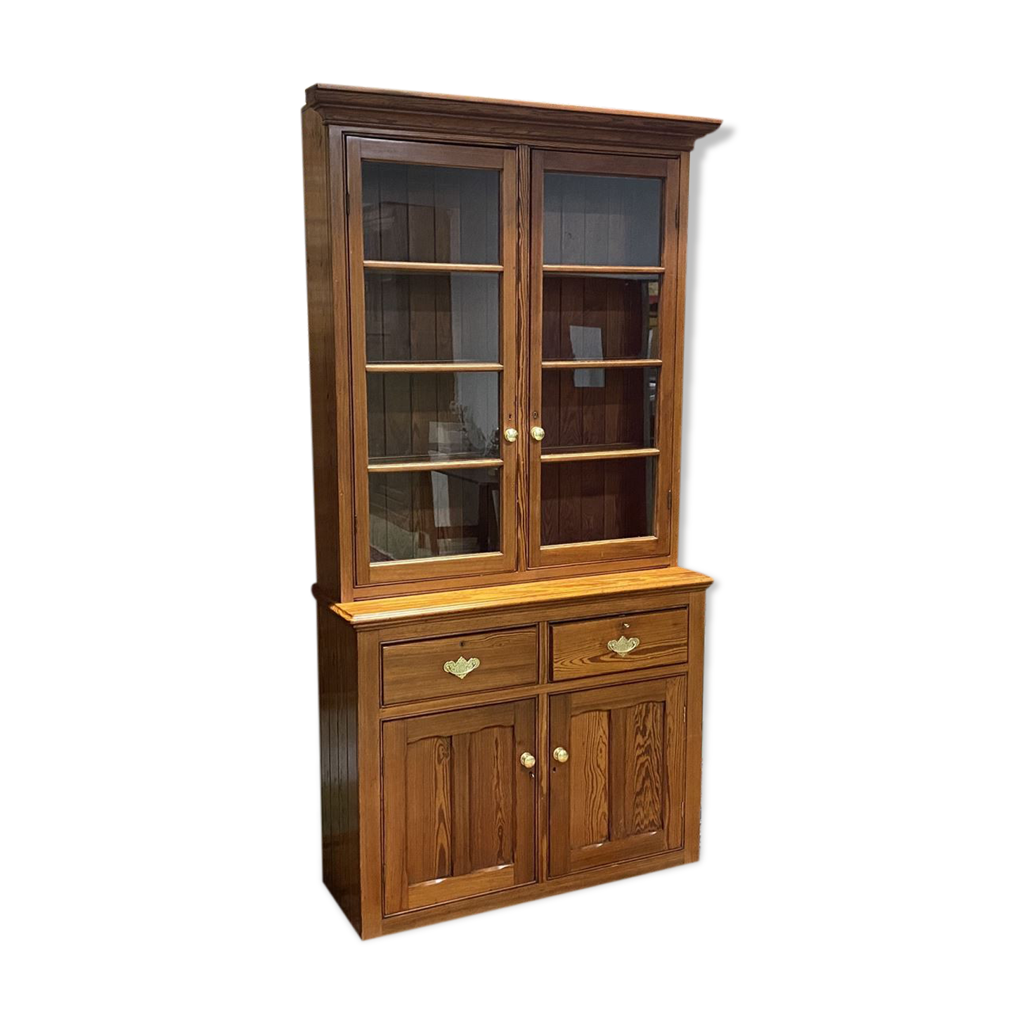 Buffet 2 English body early 20th in pitch pine