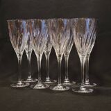 Set of 8 Cristal D'Arques Elixir Water Stemmed Glasses