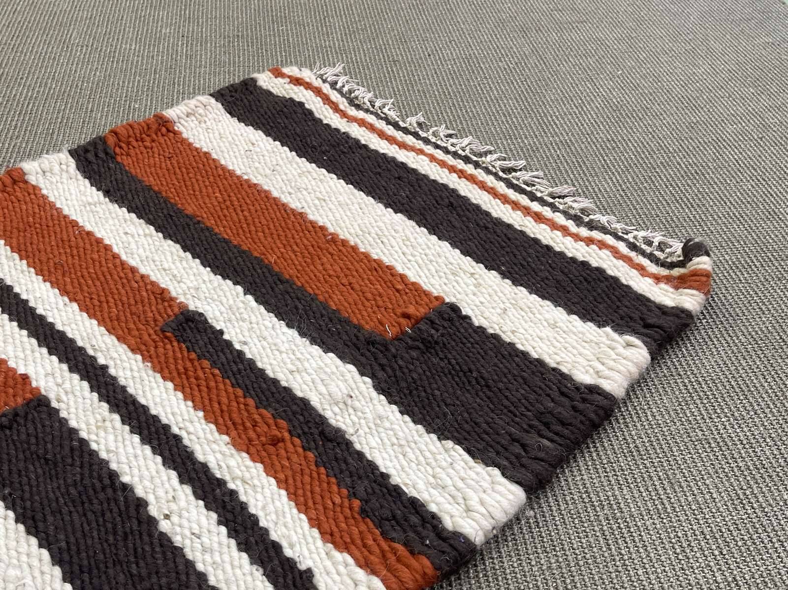 Moroccan handmade wool rug