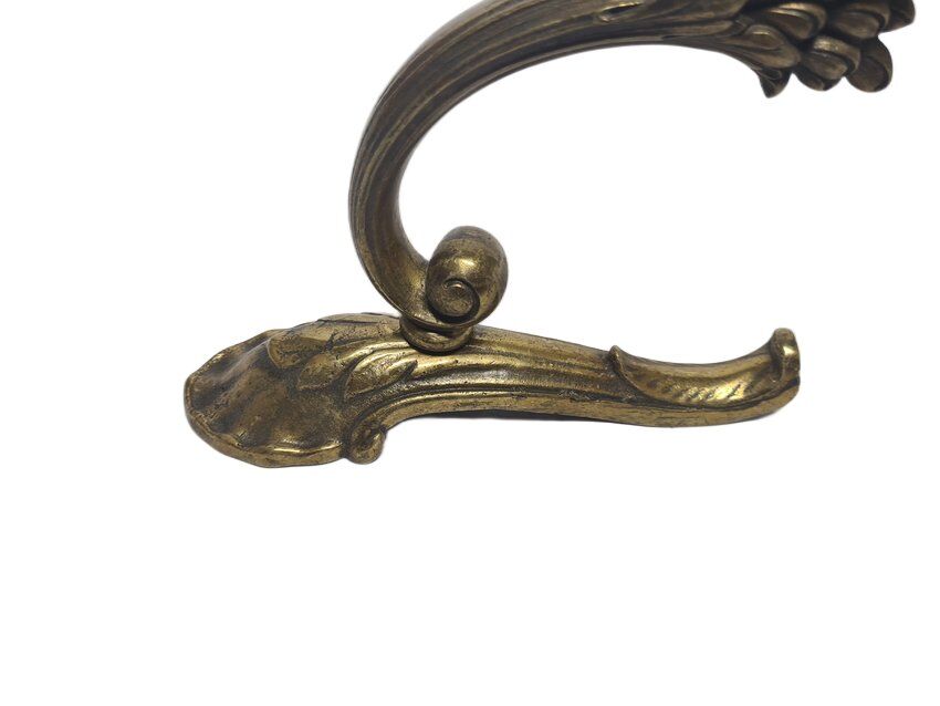 Antique bronze wall lamp, Germany, 1900s