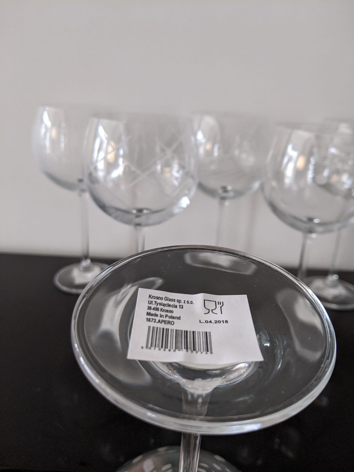 Lot of 6 glasses