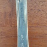 Set of silvered metal cutlery 1/1000th