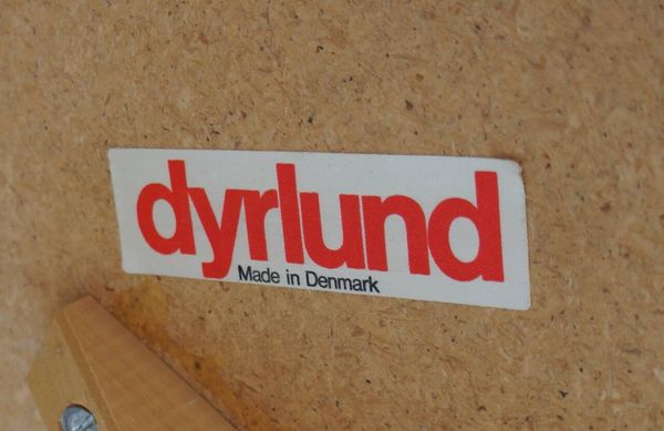 Table de Repas Danoise Flip-Flap Édition Dyrlund Modèle « Lotus » en Teck 1