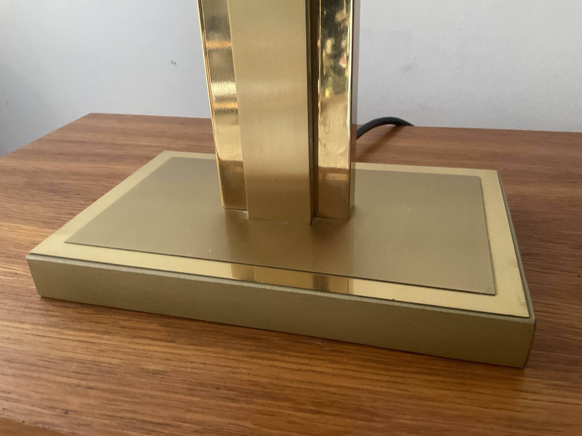 Deknudt brass lamp from the 70s-80s.