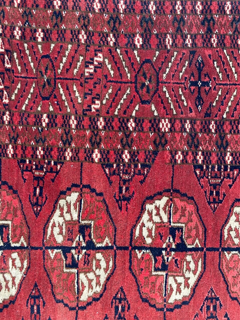 Carpet Turkmen bukhara Afghan 120x154 cm