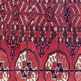 Carpet Turkmen bukhara Afghan 120x154 cm