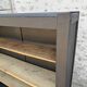 Library, restored antique shelf