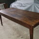 Farm table in massive chene