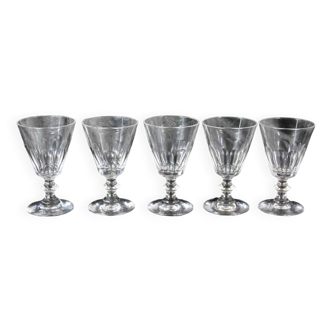 Verres Baccarat / St Louis Caton cristal debut 20eme France