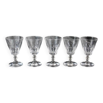 Verres Baccarat / St Louis Caton cristal debut 20eme France
