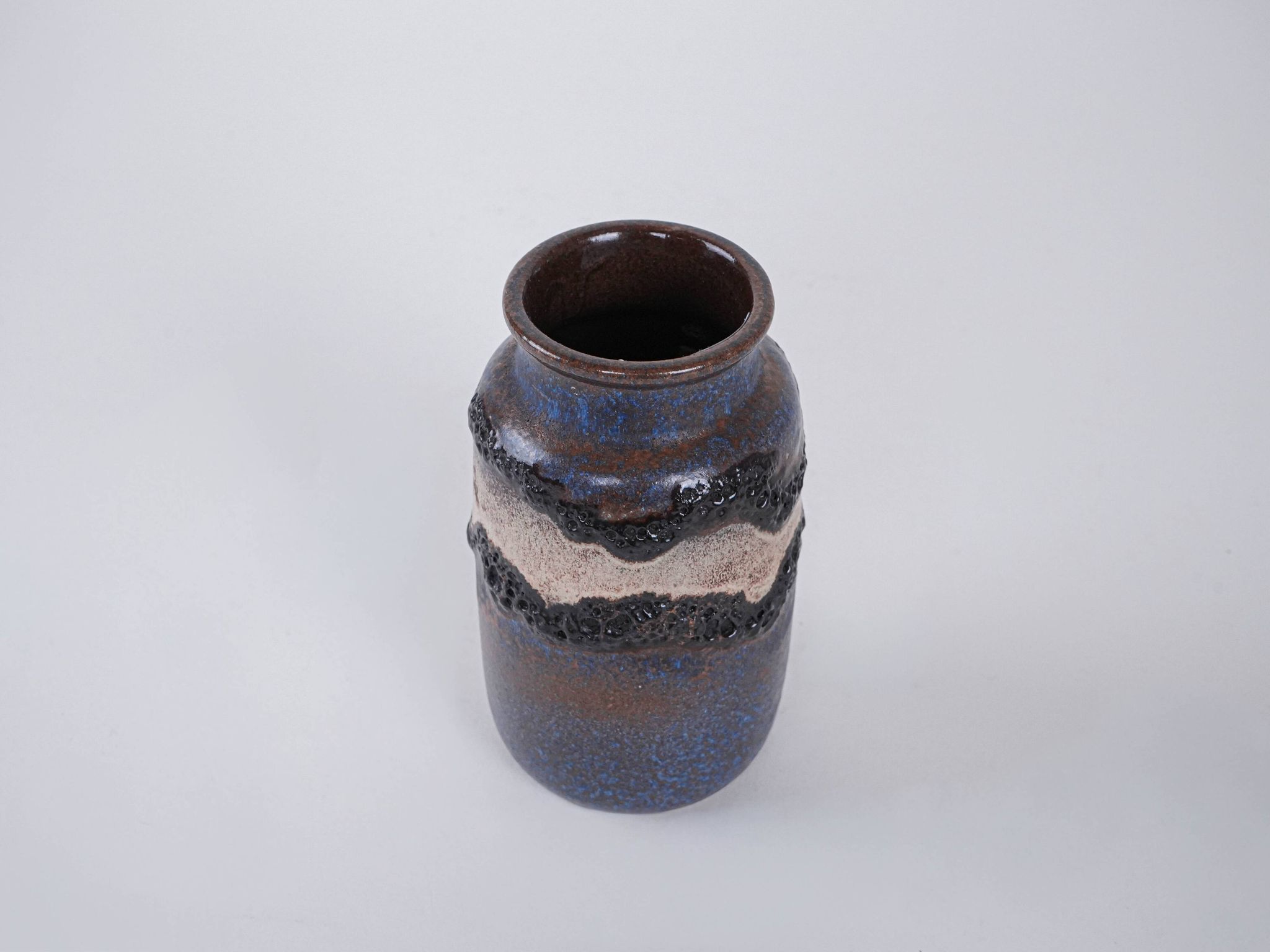 Ceramic vase, German design, 1960s, made in West Germany