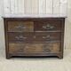 Regency period chest of drawers in amaranth and marble top - 18th century