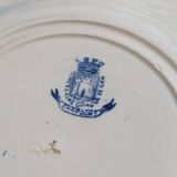 6 deep plates from Gien Chardon series