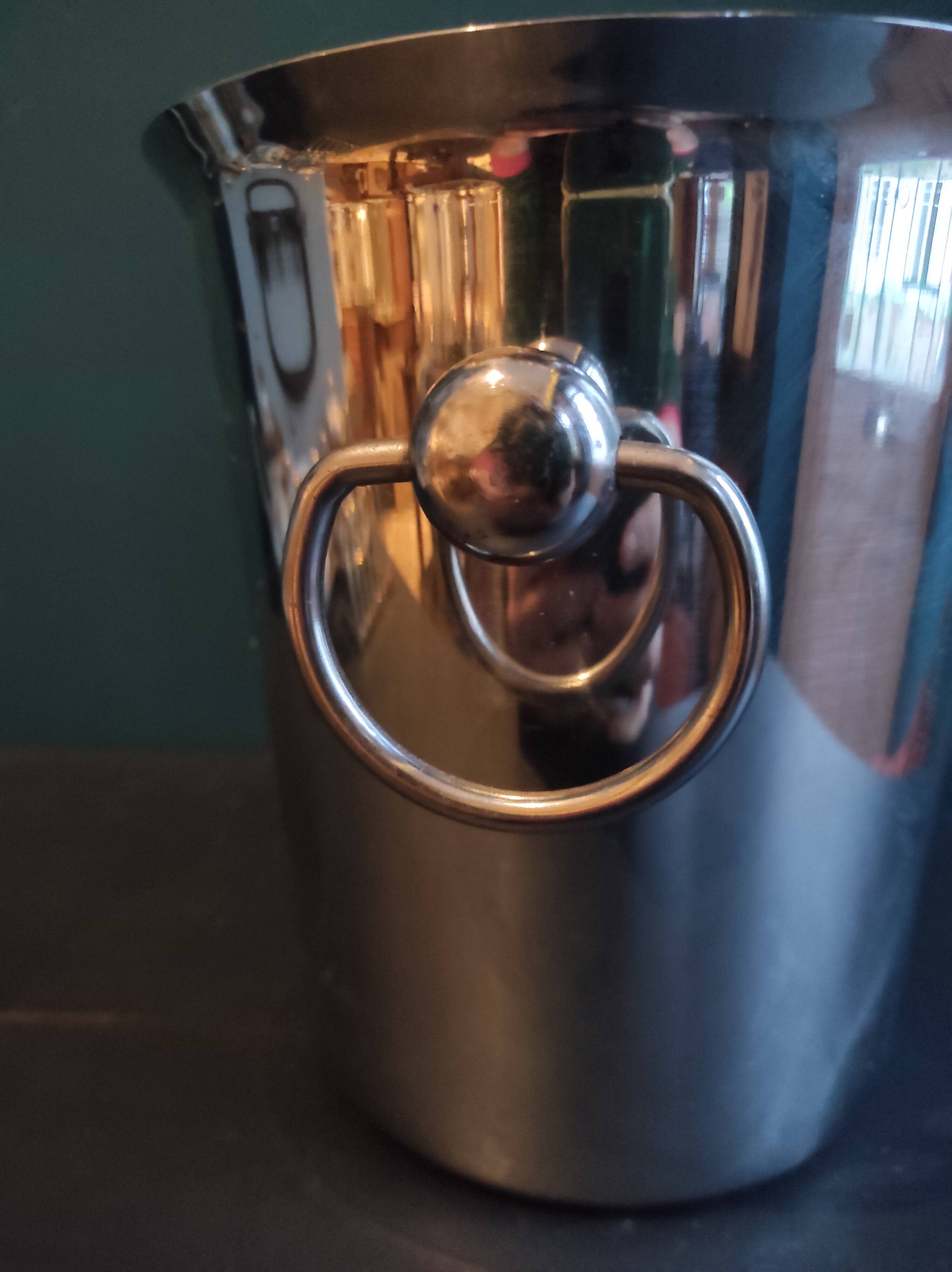 Vintage French champagne ice bucket from Couzon