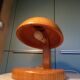 Scandinavian table lamp in solid wood