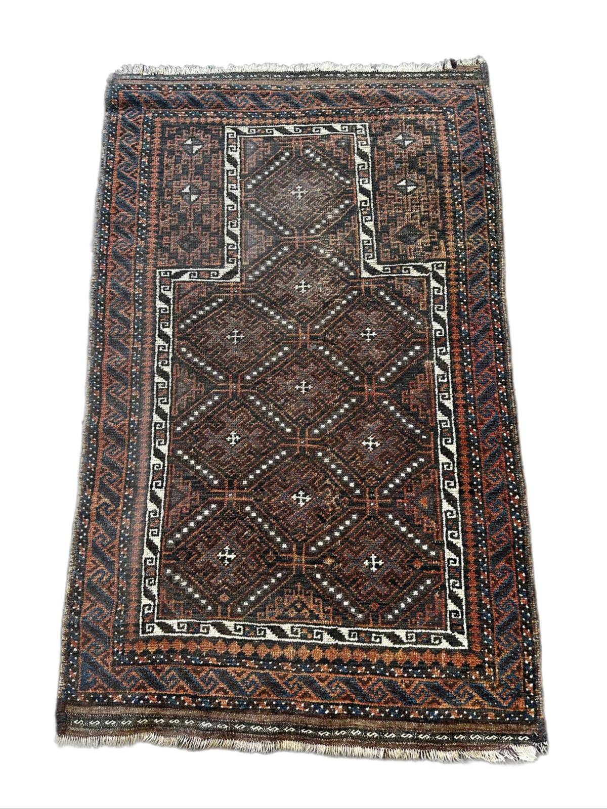 Handmade Afghan rug 155cm x 95cm