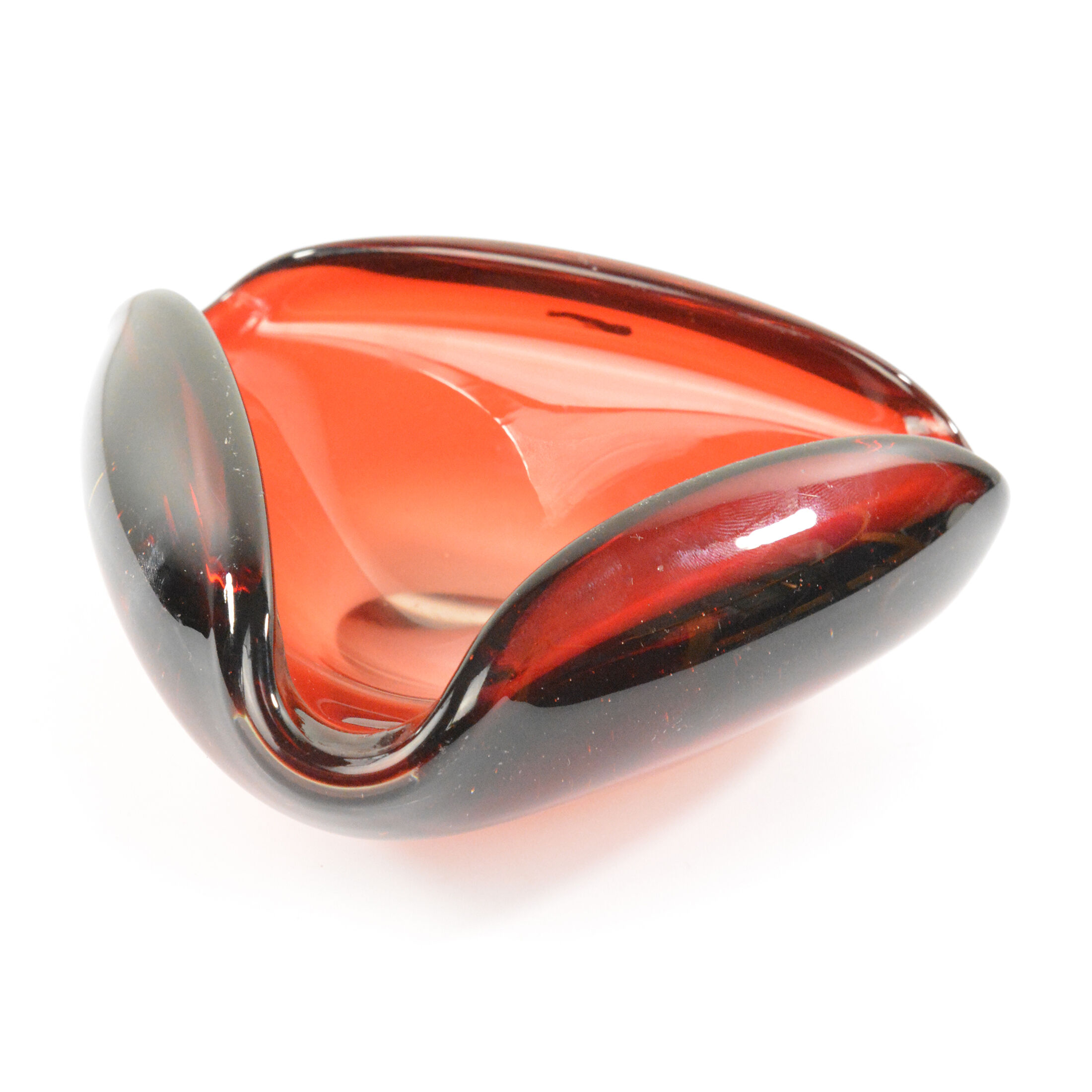 1960s Italian ashtray by Galliano Ferro, Murano Glass