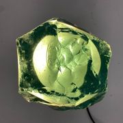 Vintage Table Lamp in Saint Gobain Glass in the style of Max Ingrand, 1960s