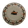 Plate in Badonviller earthenware model DOC diam 24 cm