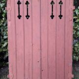 Pair of old openwork shutters