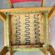 Pair of 50's style reconstruction chairs, wood